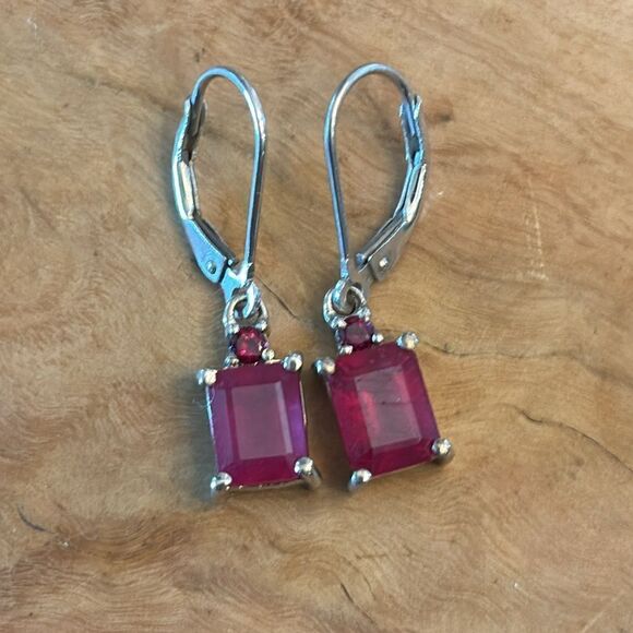 Sterling Silver Earrings - Picture 3 of 7